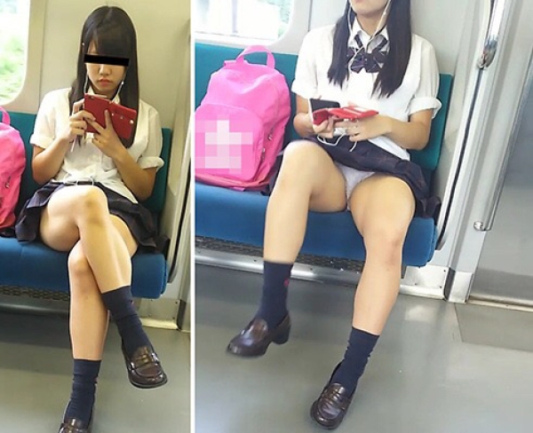 【パンチラ】ヤベェー！！！電車乗ってたら前に座る女のパンツ見えちまったーｗｗｗ | 素人エロ画像やったる夫 61 img 68b6bc4c60f42