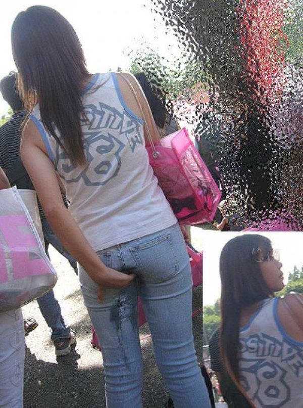 尿意を抑えきれずジーパン履いたままお漏らししている素人女性ｗｗｗｗｗｗ | 素人エロ画像やったる夫 61 img 68b6d91cb8f33