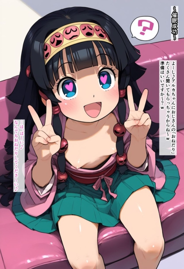 【画像】催眠されて遊ばれちゃうアルカ=ゾルディック | にじエロファンタジア 1 img 68baccf43480b