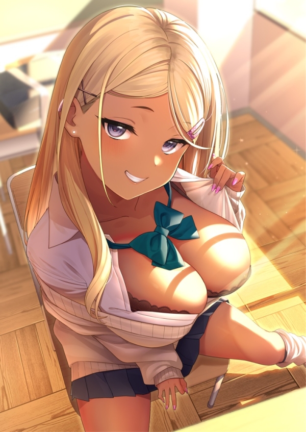 【二次】ギャルの可愛さと色気にやられる画像まとめ | 二次萌エロ画像ブログ 5 img 68be5100b5b1c