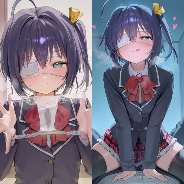 【画像】小鳥遊六花に脱ぎたておぱんつ見せてもらう♥ | にじエロファンタジア 1 img 68c012f2123cc