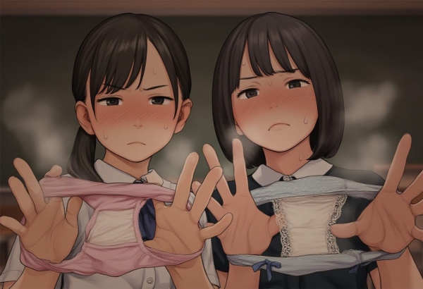 【二次エロ】J●の汚パンツあやとり | にじエロファンタジア 1 img 68c3cf2632b52