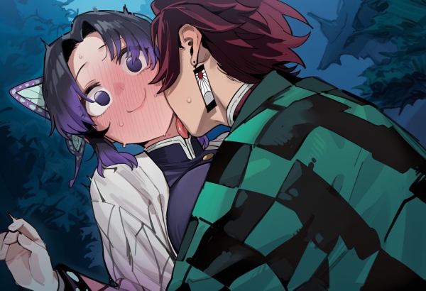 【画像】胡蝶しのぶと炭治郎のガチでエロいセックス | にじエロファンタジア 1 img 68c520bb4cb7f