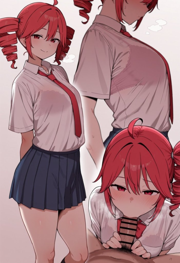 【画像】エッロい透けブラしてる重音テトにフェラってもらうエロ画像 | にじエロファンタジア 1 img 68e3c82ade1c0