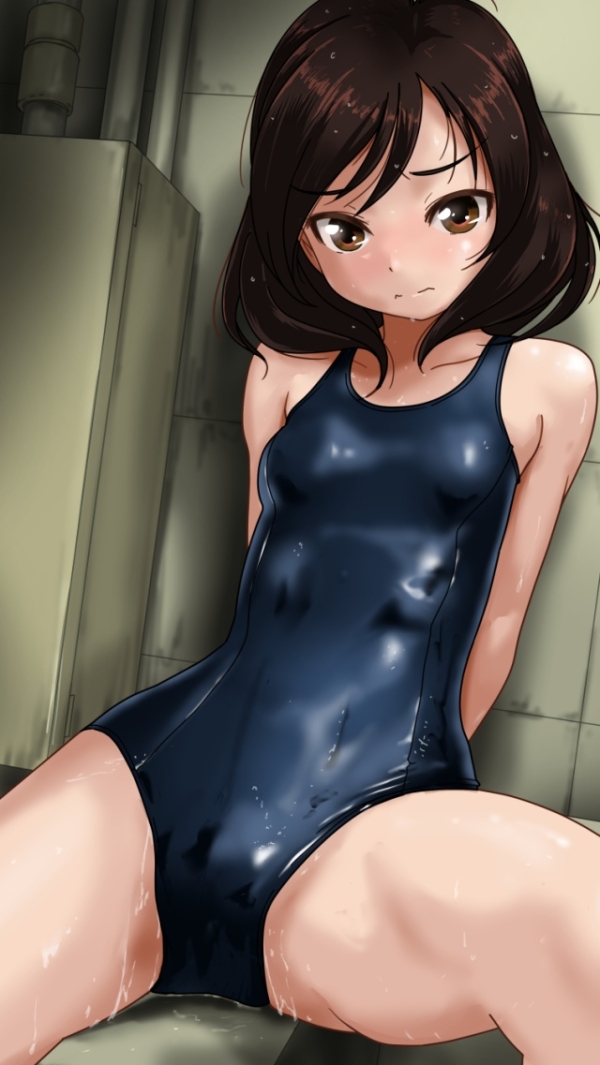 【二次】スクール水着女さん、シンプルなのに破壊力ありすぎｗ【画像】 | 二次萌エロ画像ブログ 5 img 68ec7554e3648