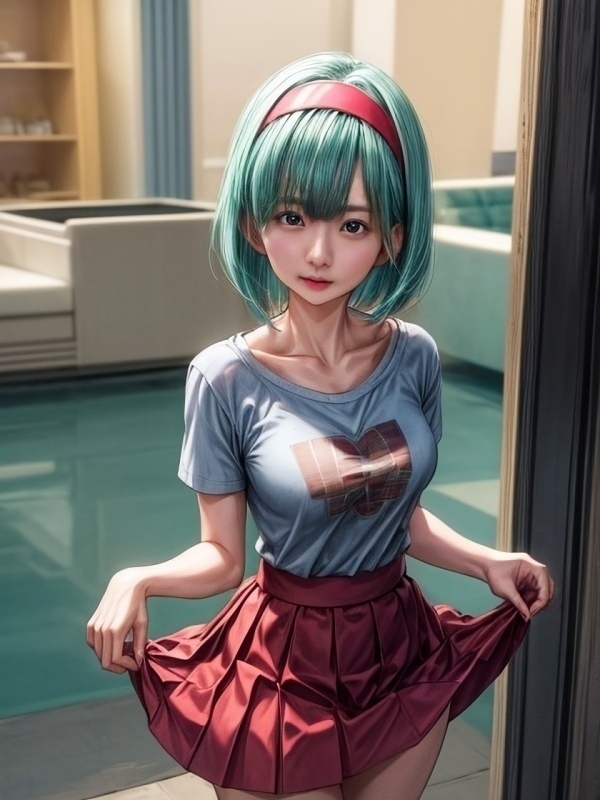 「ドラゴンボール ブルマ(ヘアバンド)」を実写/リアル系でAIさんが描いた画像 | エロ画像掲示板(まとめ) EROG-BBS 61 img 68edff2e27d6d