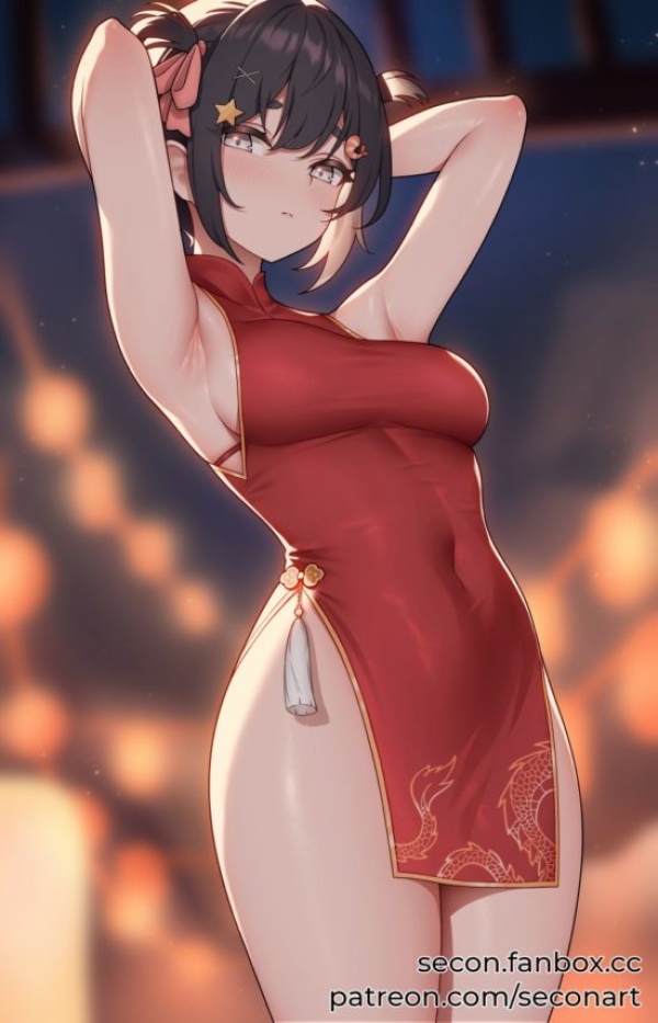 【２次】チャイナ服を着た女の子のエロ画像その７ 1 img 68f593c606757