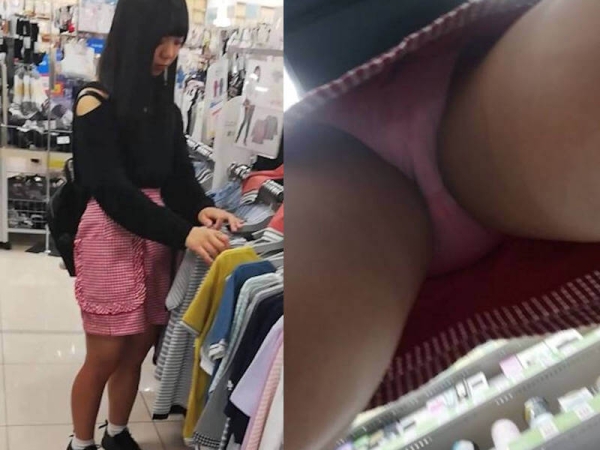 店内でパンチラ逆さ撮りしてみたエロ画像 - 性癖エロ画像　センギリ 63 img 68ff7725708e9
