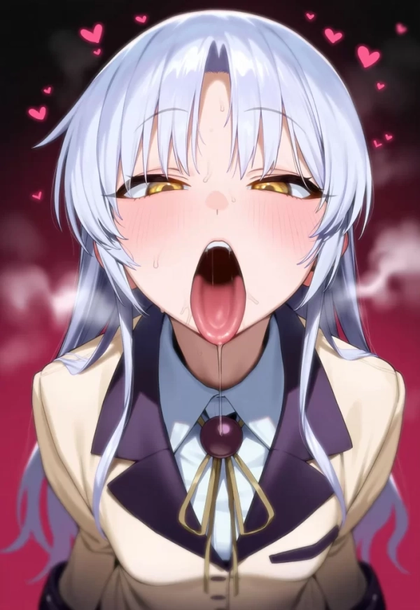 【AngelBeats!】天使（立華かなで）にザーメンいっぱいプレゼントするエロ画像 | にじエロファンタジア 1 img 68ffaf393333e