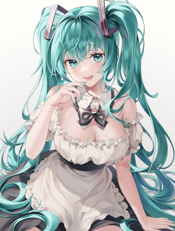 【画像】初音ミク、可愛さも世界観も完成されすぎ問題ｗｗｗ | 二次萌エロ画像ブログ 3 img 6917f6d3129bc
