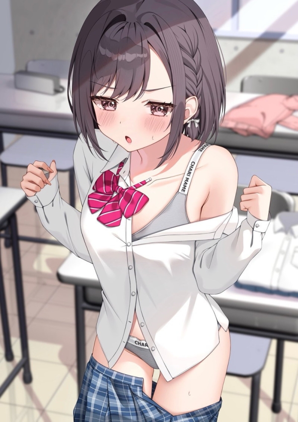 【二次】可愛い女の子たちの微エロ、エロイラストまとめ Part４３ | えろかん 5 img 6935bd5d153e2