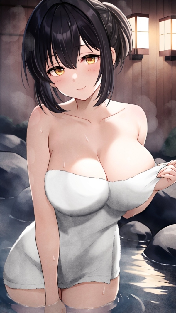 【二次】温泉ガール湯けむり補正が神すぎる女性たち、癒し度MAXまとめｗ | 二次萌エロ画像ブログ 3 img 6938ec76e2df7