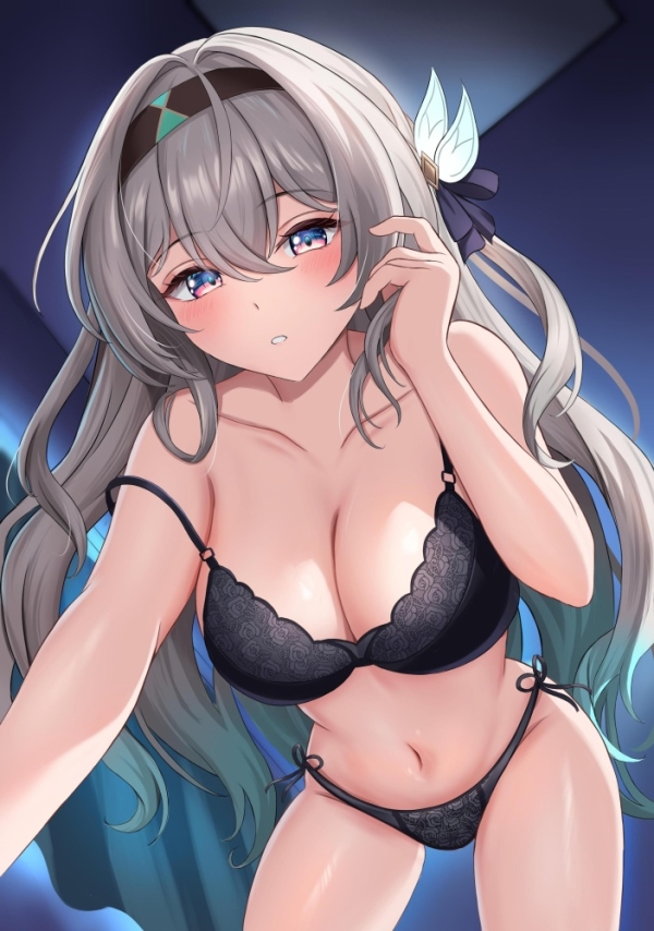 【二次】下着姿女子、ちょっと照れた仕草が尊すぎる画像まとめｗ | 二次萌エロ画像ブログ 3 img 69461b5e89054