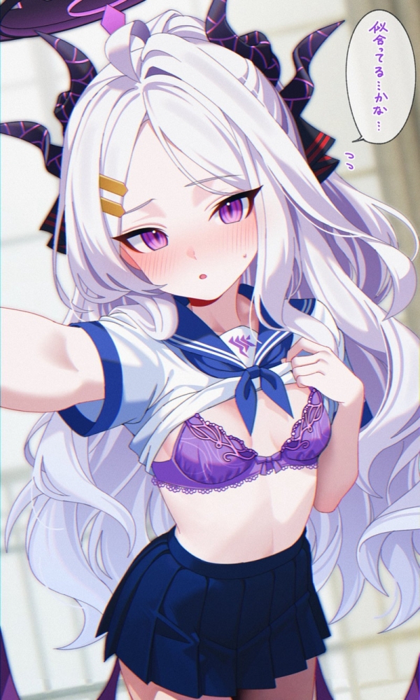 【二次】自分で服を捲って下着や身体を見せるたくし上げエロ画像 Part１７ | えろかん 1 img 6952f6b14d859