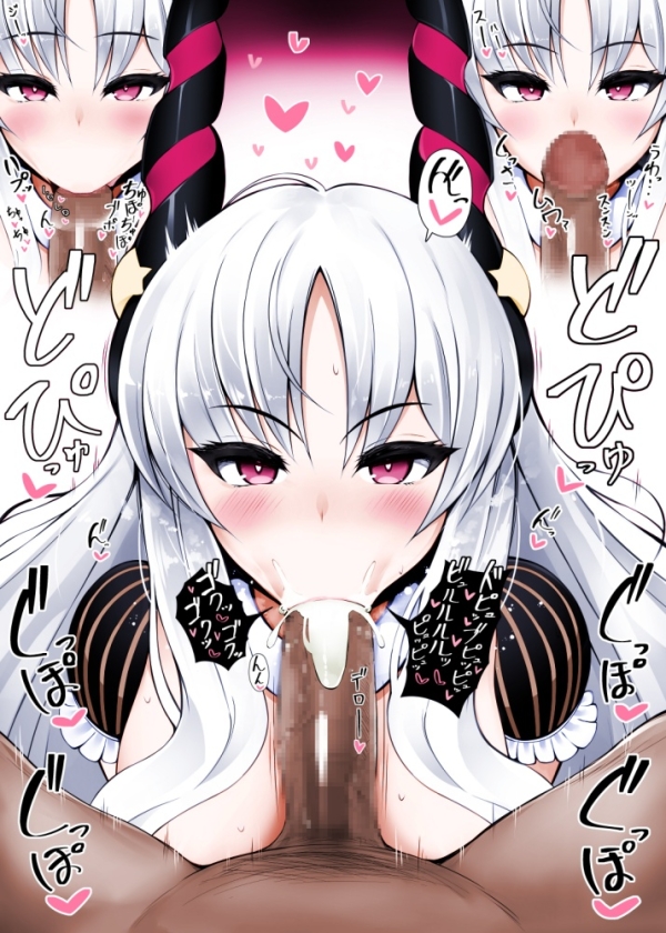 【二次エロ】ごっくん女子画像、飲み干す仕草が刺激的な件 | 二次萌エロ画像ブログ 3 img 6957e81a1465a