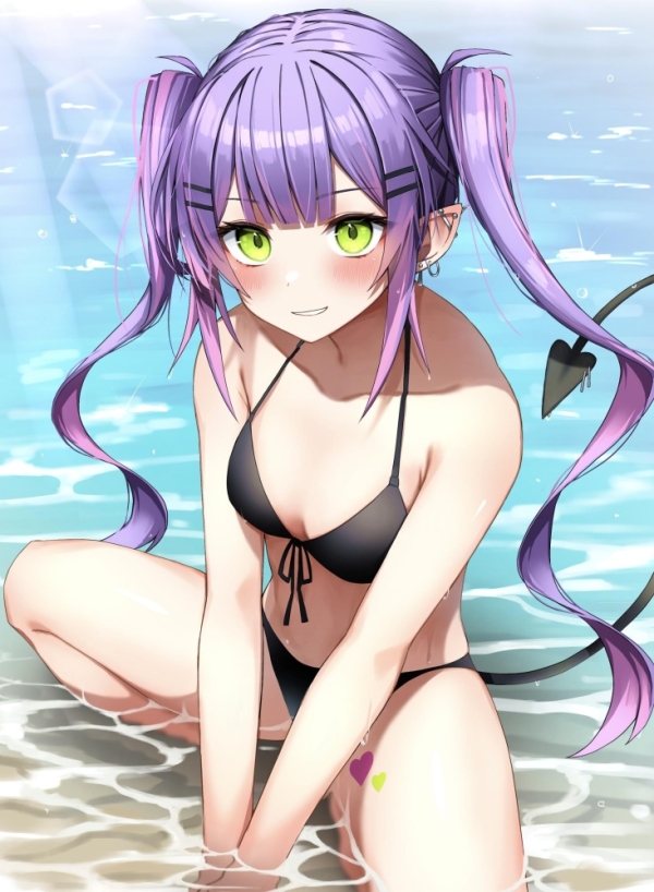 【二次】悪魔っ娘のビジュ強すぎｗ角と尻尾は正義 | 二次萌エロ画像ブログ 3 img 698957dca3fa6