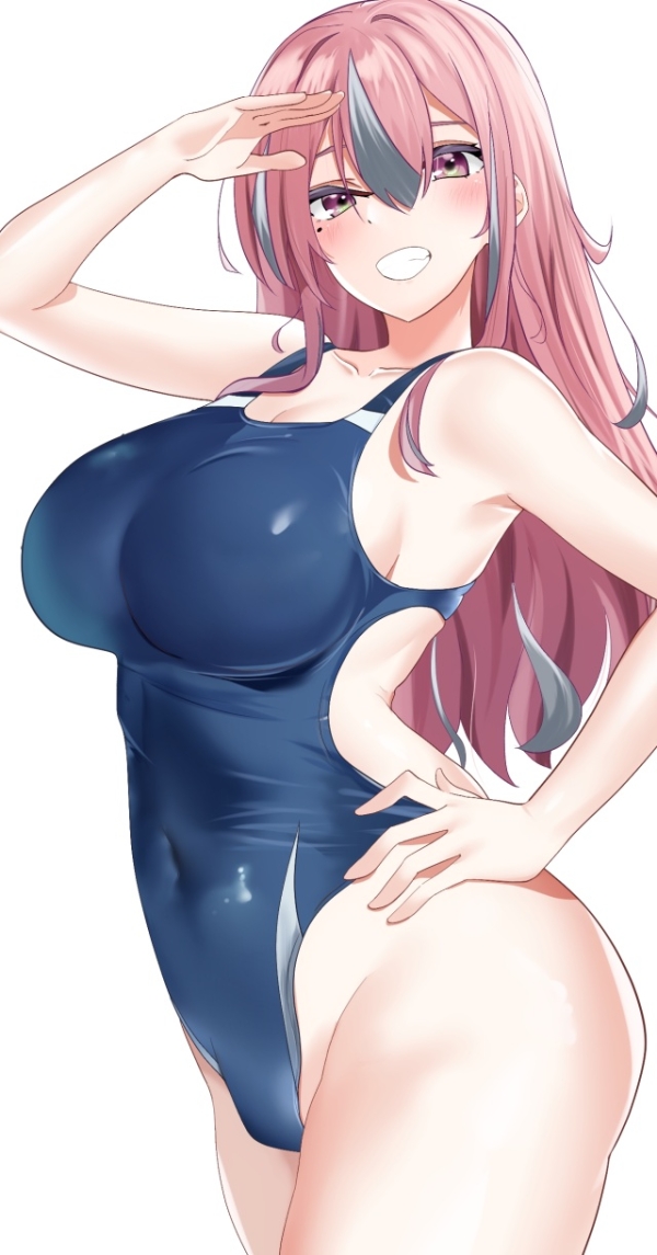 【二次】競泳水着の女子ｗスタイル際立ちすぎ | 二次萌エロ画像ブログ 3 img 69a5075474c1e