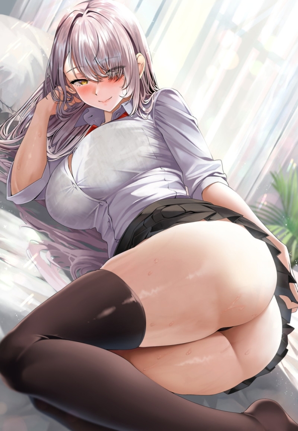 【二次】太ももがエッチな女の子のエロ画像 Part５０ | えろかん 1 img 69bb1d1862257