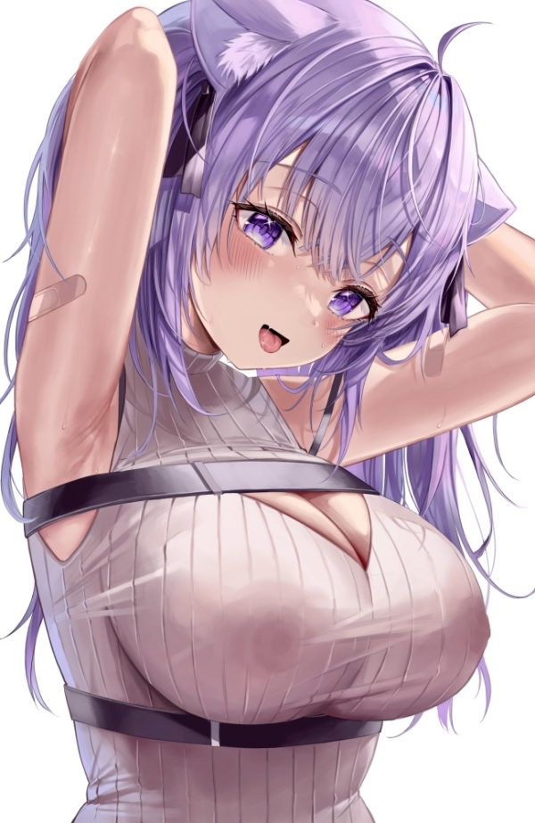 【二次エロ】腋見せ女子の魅力、ガチで強すぎる | 二次萌エロ画像ブログ 1 img 69d80155259ba