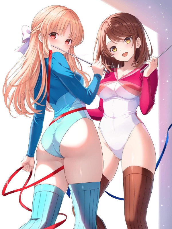 瑞々しい肢体にぴったりとフィットした、レオタード着用の美少女の画像 ㉜ 1 img 69e31a0e36b77