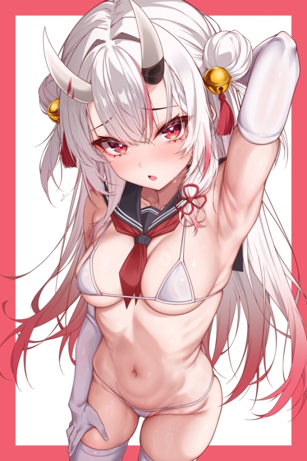 【二次エロ】腋見せ女子の妙に刺さるフェチ画像まとめｗ | 二次萌エロ画像ブログ 15 img 69eebf4bea241