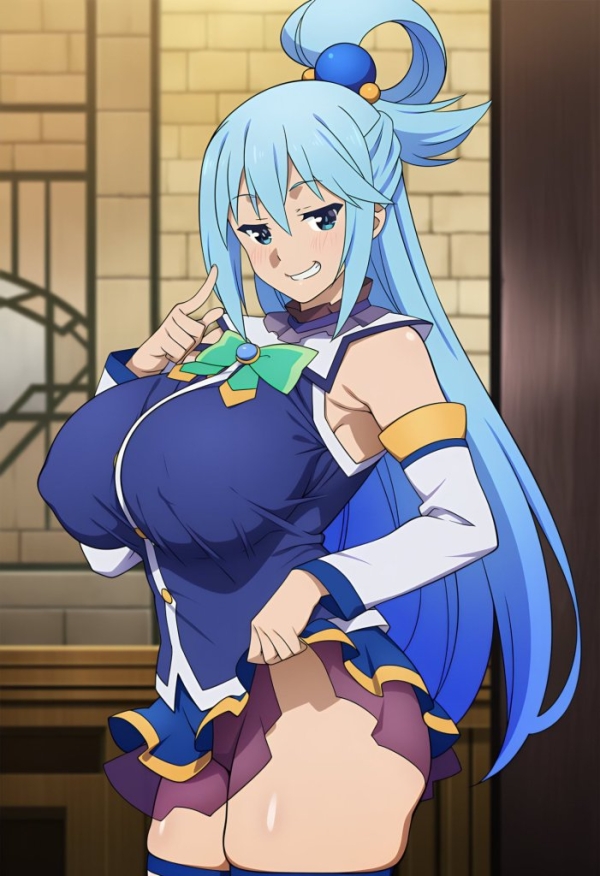 【このすば】駄女神の豊満なカラダえっろ・・・ | にじエロファンタジア 1 img 69efa042ad26b