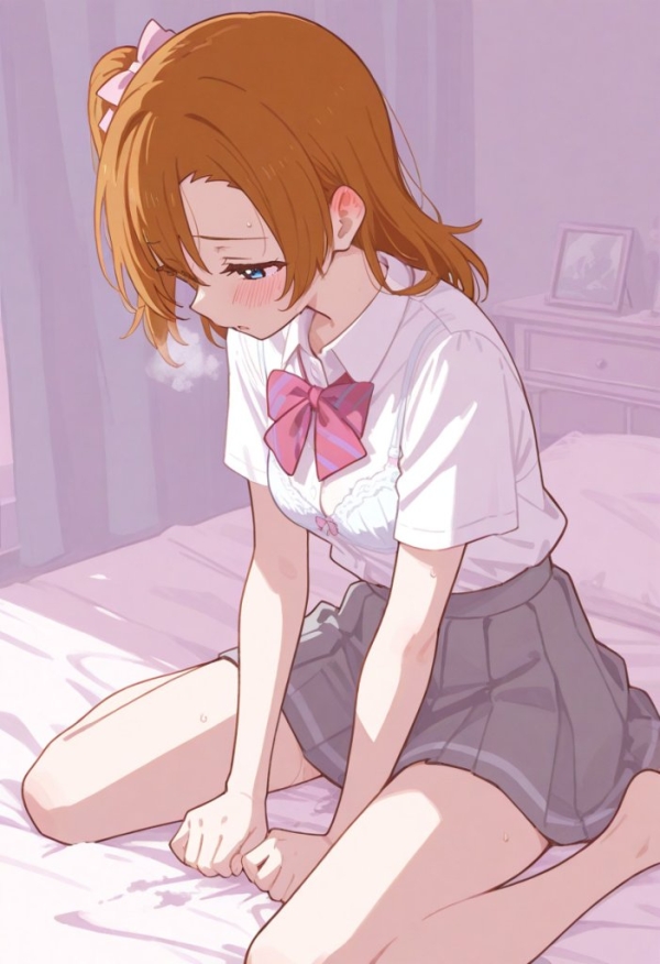 【二次エロ】高坂穂乃果と初めてのえっちするエロ画像♥ | にじエロファンタジア 1 img 69f24346ccad7