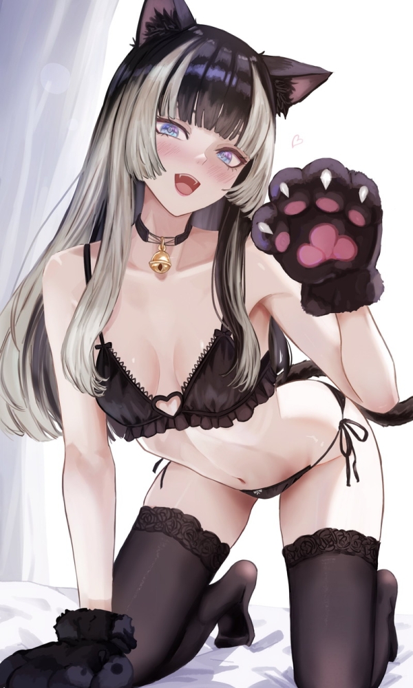 【二次】猫耳、狐耳などが生えたケモミミっ娘たちのエロ画像 Part１４６ | えろかん 3 img 69f4e63682887