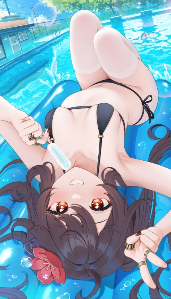 【二次】黒ビキニ女子のスタイル際立ちすぎる画像集ｗ | 二次萌エロ画像ブログ 45 img 69f967613a15a