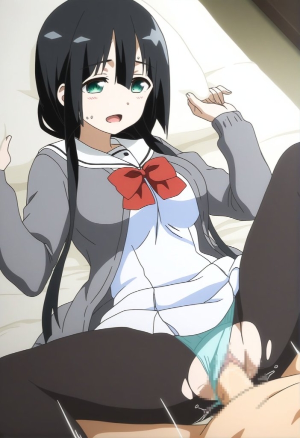 【ゆゆゆ/エロ】東郷美森ちゃんとベッドで制服えっちするエロ画像 | にじエロファンタジア 7 img 69ff8f096d91c