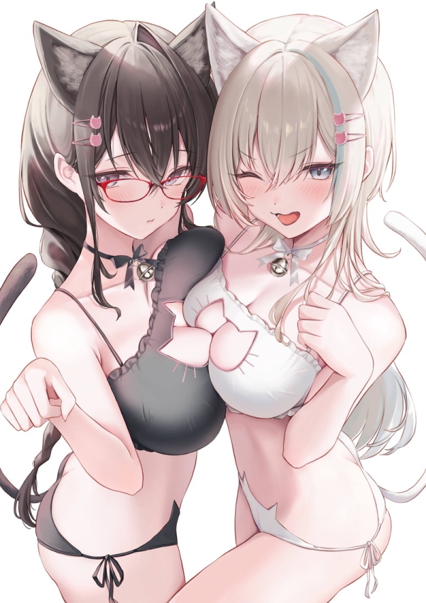 【二次】猫耳、狐耳などが生えたケモミミっ娘たちのエロ画像 Part１４７ | えろかん 7 img 6a03675a23b16