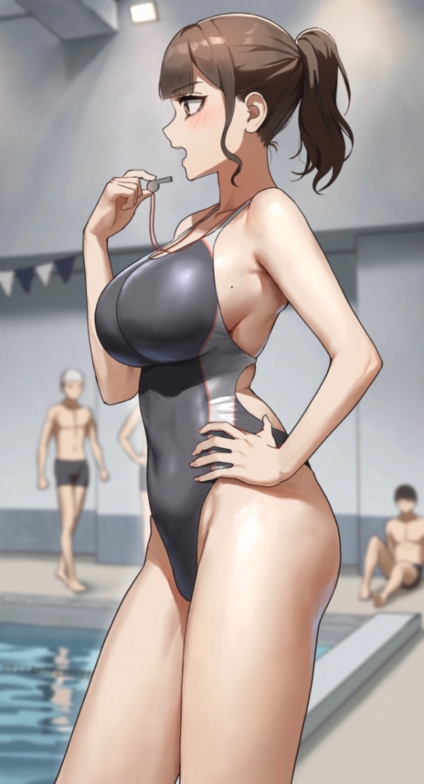 【二次】競泳水着女子まとめ、健康美が強すぎる件ｗｗｗ | 二次萌エロ画像ブログ 7 img 6a0e801113031