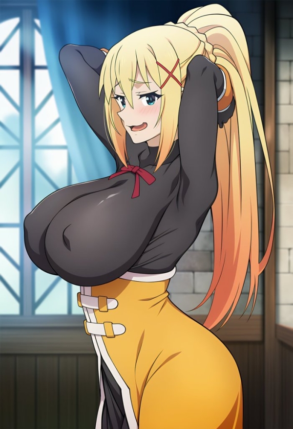 【画像】ダクネスのガチでシコい恵体・・・ | にじエロファンタジア 1 img 6a0f611b8c445