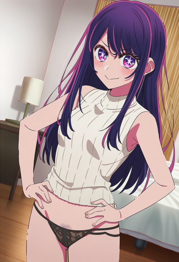 【二次エロ】星野アイがセフレ中出しセックスしてるエロ画像 | にじエロファンタジア 1 img 6a1acd5f7a112