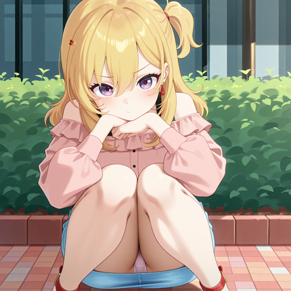 【ひびめし】星ななちゃんのチラリズム・・・ | にじエロファンタジア 1 img 6a32f8fcaeb05