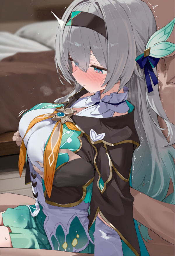 【画像】崩スタ、ホタルの柔らかい乳を使ってズリズリ♥ | にじエロファンタジア 1 img 6a342ef287938