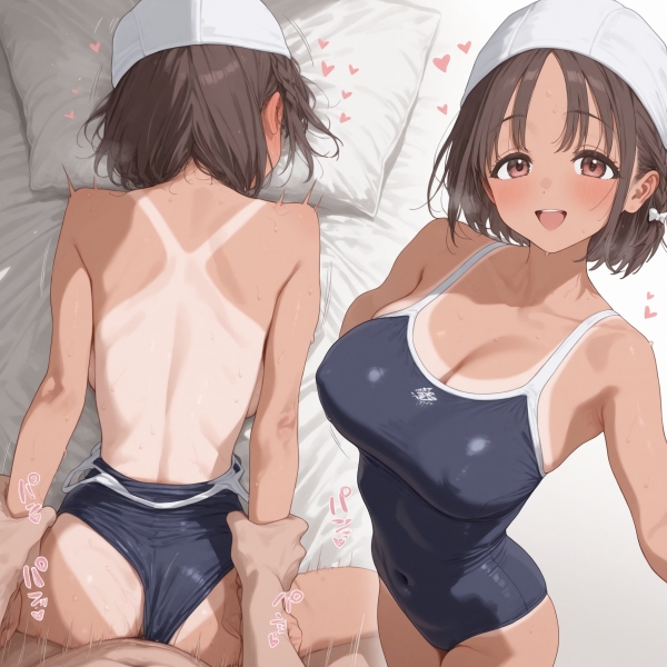 【二次エロ】スイミングスクールの女の子たちと・・・♥ | にじエロファンタジア 1 img 6a3d4ce8bc72e