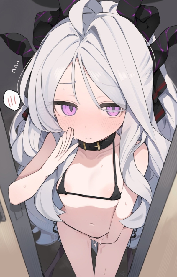 【二次】白髪、銀髪の女の子のエロ画像 Part９１ | えろかん 3 img 6a42aeb5751f7