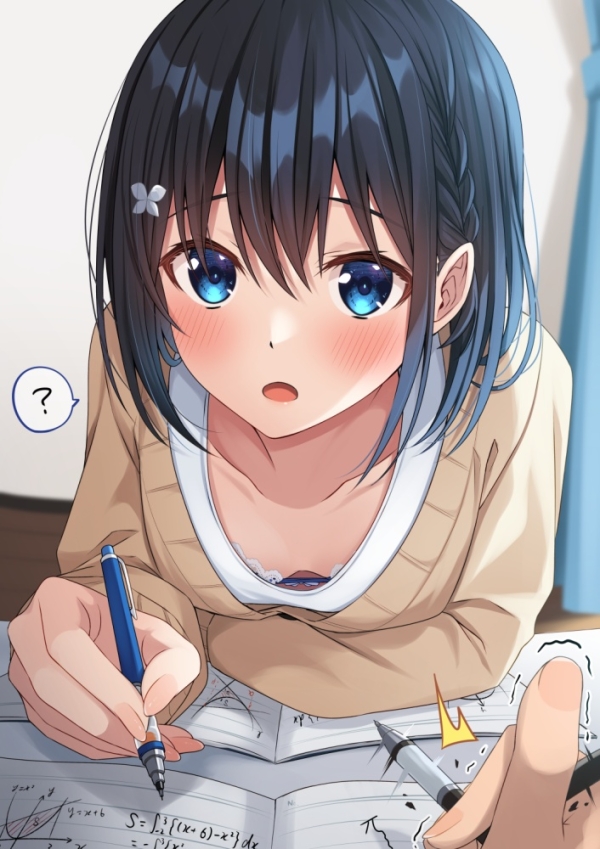 【二次】胸チラ・胸元ゆるめ女子画像まとめｗ | 二次萌エロ画像ブログ 5 img 6a448cfd736ae