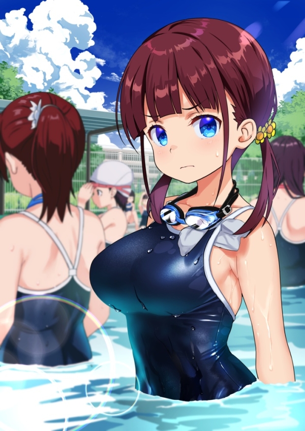 【二次】スクール水着女子の爽やかな画像まとめ | 二次萌エロ画像ブログ 29 img 6a49d384baf7c