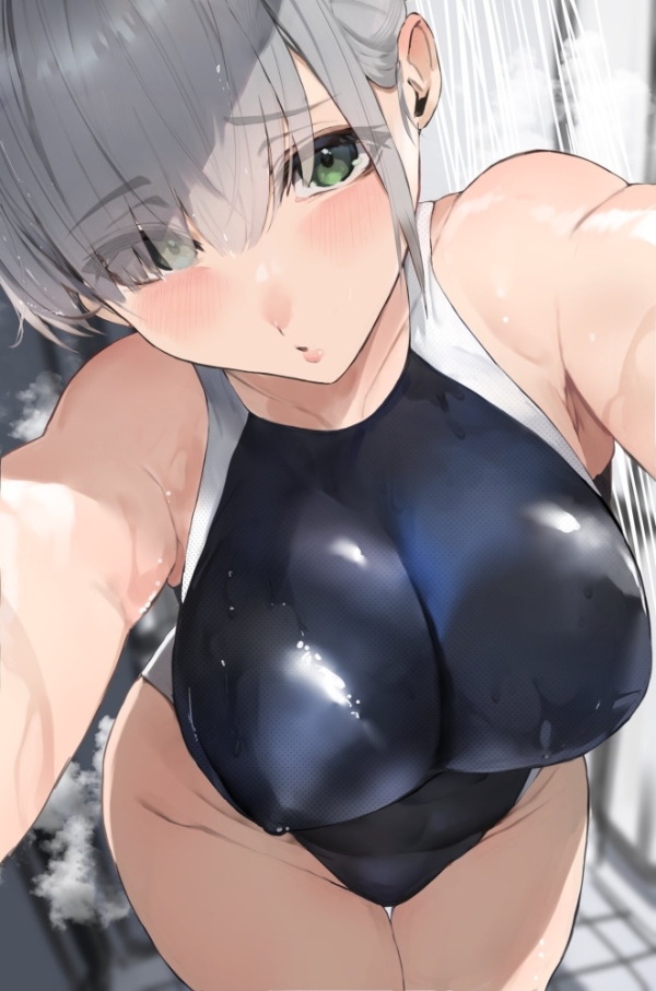 【二次】競泳水着女子、結局こういうのが一番人気ｗｗｗ | 二次萌エロ画像ブログ 55 img 6a4c766975c31