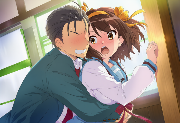 【画像】涼宮ハルヒが乳揉まれまくるエロ画像 | にじエロファンタジア 13 img 6a63883239205