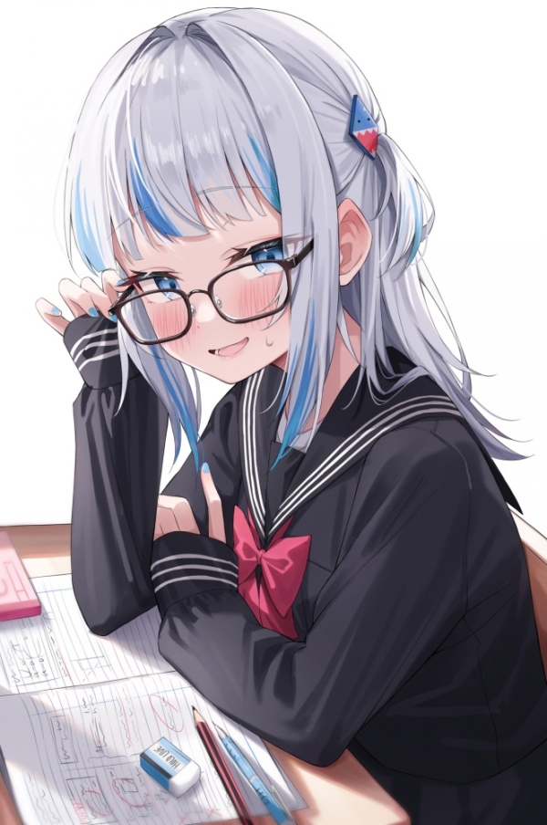 【二次】眼鏡女子画像まとめ、知的で可愛すぎるｗ | 二次萌エロ画像ブログ 3 img 6a6430e1c49e9