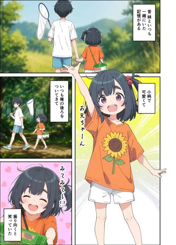 【エロ漫画】むちシコボディの妹に勃起がバレたことをきっかけにむちむち密着イチャラブセックスする話 | にじエロファンタジア 5 img 6a679961e5dfe