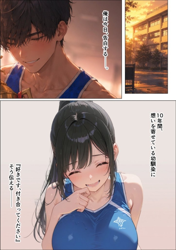 【エロ漫画】BSS〜ずっと好きだった陸上部エース〜他人棒でメス堕ち済みだった話 | にじエロファンタジア 45 img 6a6ca68e8e407