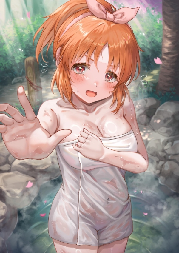 【二次】温泉入ってる女子の癒やし画像まとめ | 二次萌エロ画像ブログ 3 img 6a7d3d8f0155f