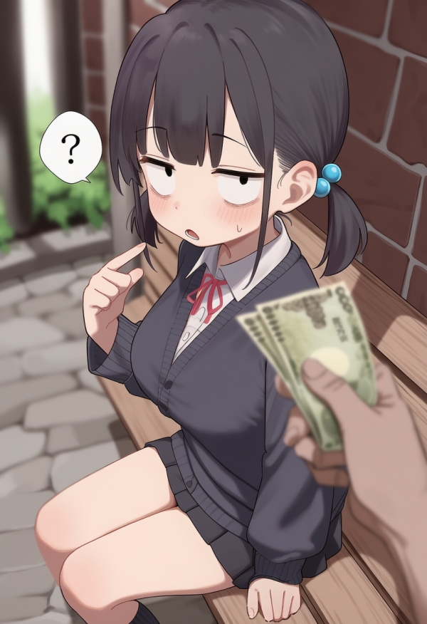 【二次エロ】冴えないおんなのこと援交中出しえっち♥ | にじエロファンタジア 55 img 6a84456c4858e
