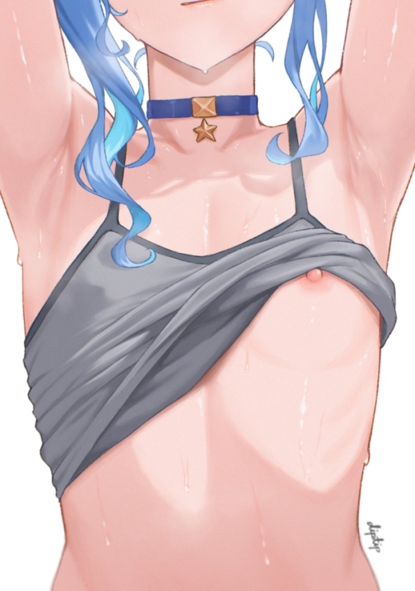 【二次エロ】腋見せ女子の思わず目で追ってしまうイラストまとめ | 二次萌エロ画像ブログ 47 img 6a8596ed8108a