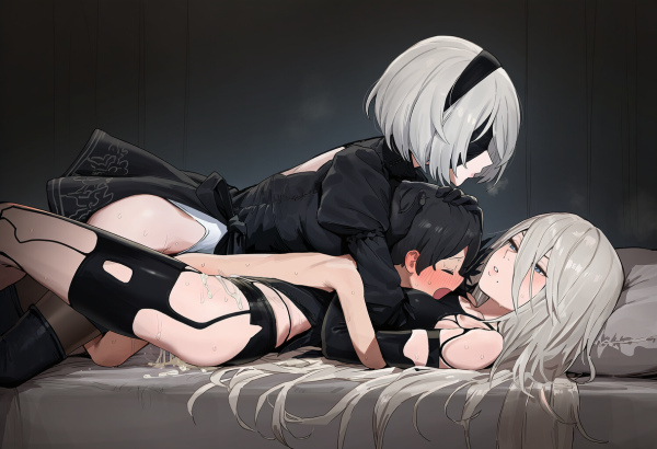 【画像】2B&A2とあまあま3Pしたいエロ画像 | にじエロファンタジア 87 img 6a8a6c5d2b468