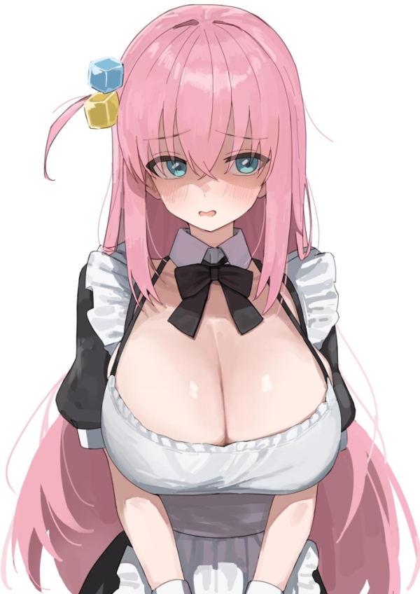 【二次】メイド服のご奉仕されたい美少女画像まとめ | 二次萌エロ画像ブログ 11 img 6a8e60dfad263